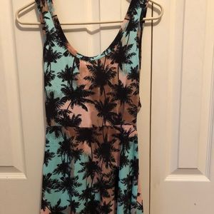 Palm tree dress